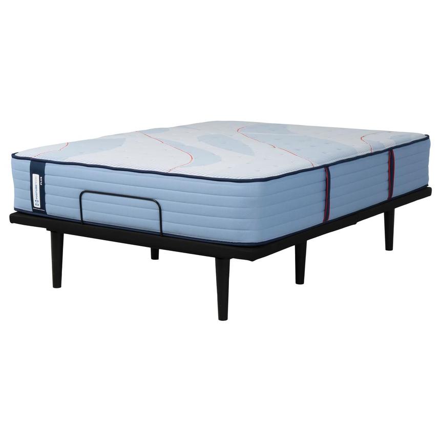 Plus Plainfield Uf Queen Mattress w/Ergo® Powered Base by Tempur-Pedic