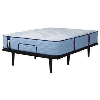 Plus Plainfield Uf Queen Mattress w/Ergo® Powered Base by Tempur-Pedic