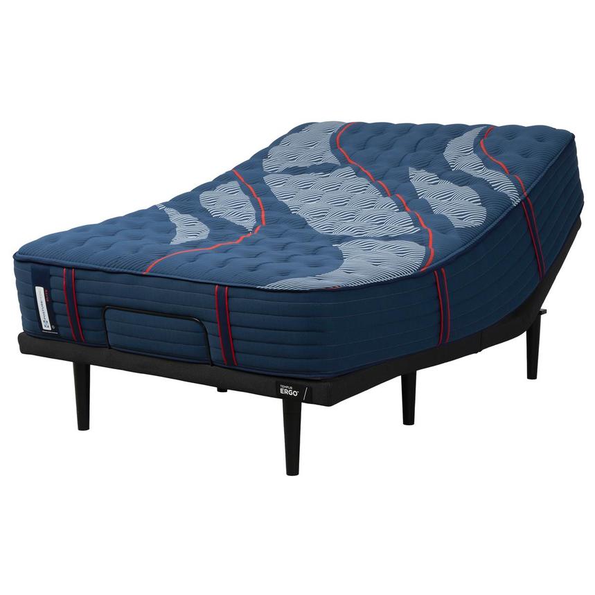 Elite Brenham II Medium Queen Mattress w/Ergo® 3.0 Powered Base by Tempur-Pedic  alternate image, 2 of 5 images.