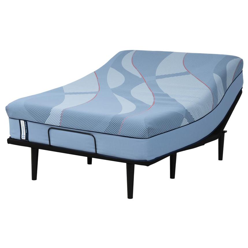 Pro Reno Hybrid-Firm Queen Mattress w/Ease® Powered Base by Stearns & Foster  alternate image, 2 of 5 images.