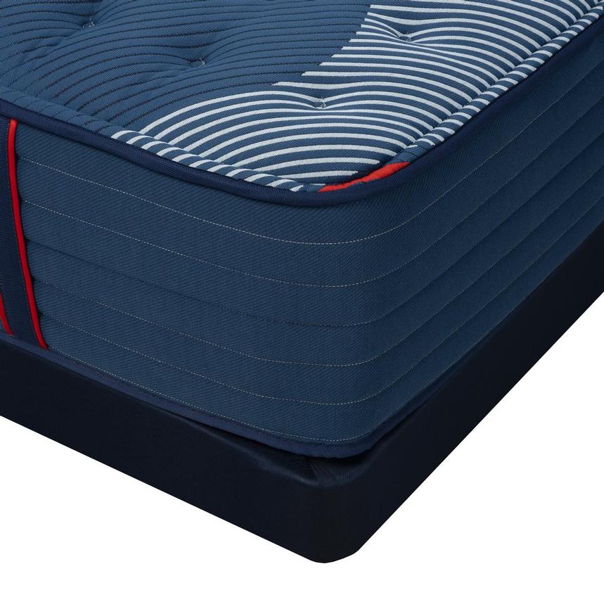 Elite Brenham II Medium Queen Mattress w/Low Foundation by Sealy Posturepedic alternate image, 2 of 4 images.