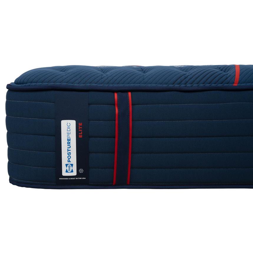 Elite Brenham II Medium Queen Mattress w/Low Foundation by Sealy Posturepedic  alternate image, 3 of 4 images.