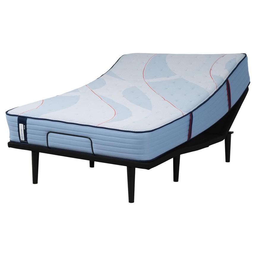 Plus Plainfield Uf Twin Mattress w/Ease® Powered Base by Stearns & Foster  alternate image, 2 of 5 images.