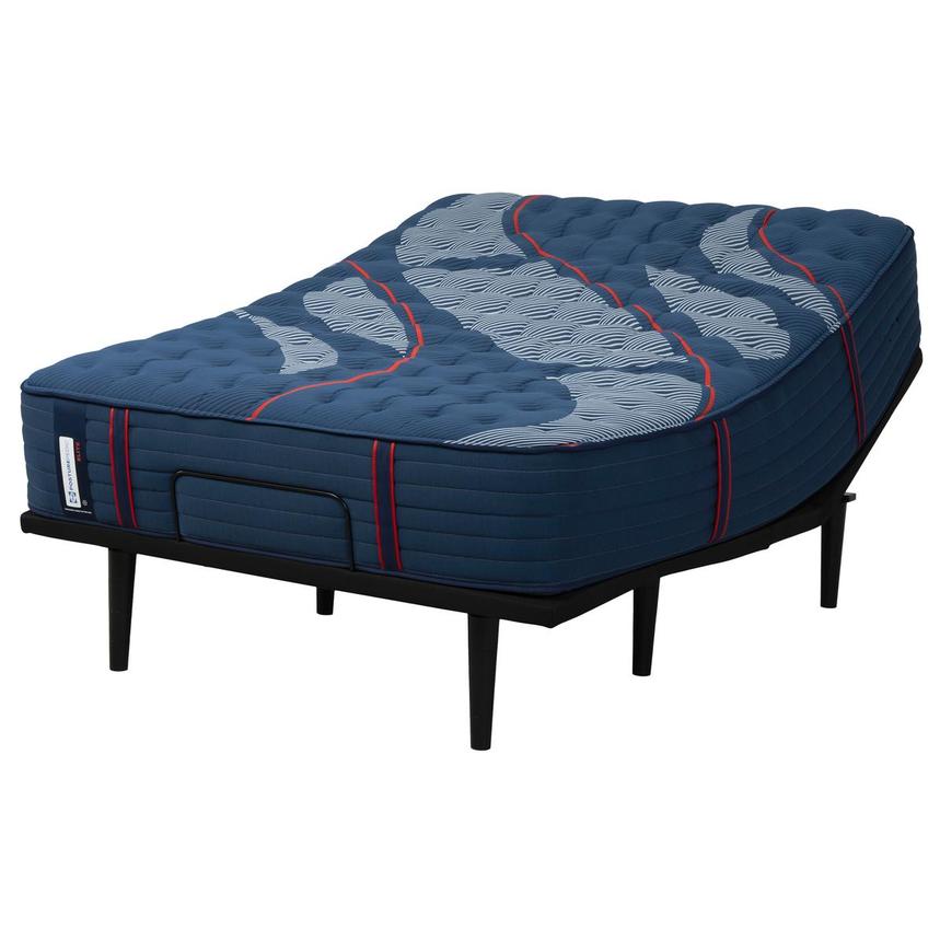 Elite Brenham II Medium Queen Mattress w/Ease® Powered Base by Stearns & Foster  alternate image, 2 of 5 images.