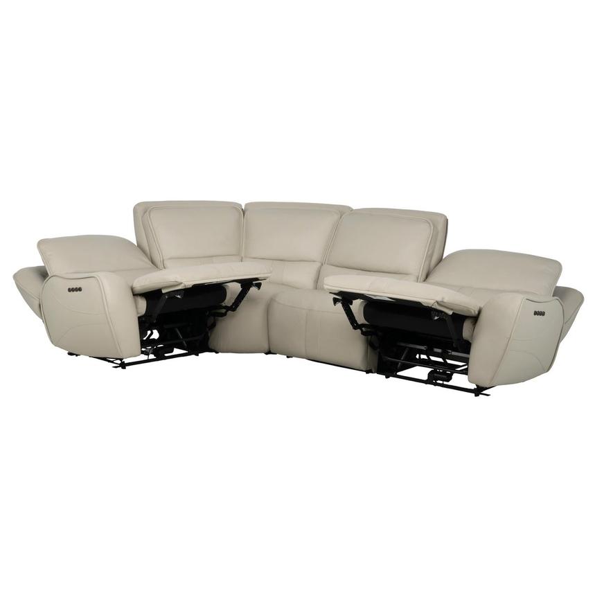 Tango Leather Power Reclining Sectional with 4PCS/2PWR alternate image, 3 of 11 images.