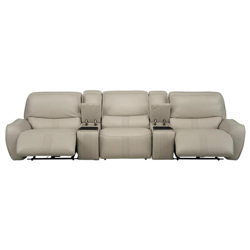 Tango Home Theater Leather Seating with 5PCS/2PWR  alternate image, 2 of 14 images.