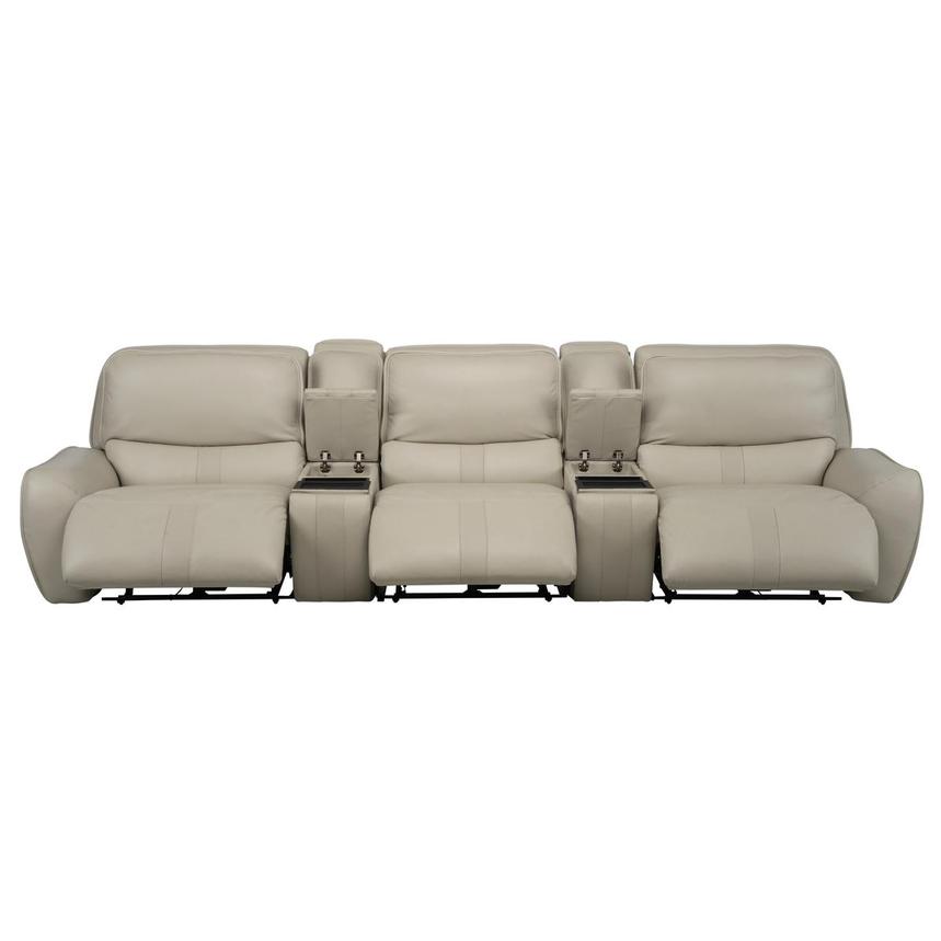 Tango Home Theater Leather Seating with 5PCS/3PWR  alternate image, 2 of 14 images.