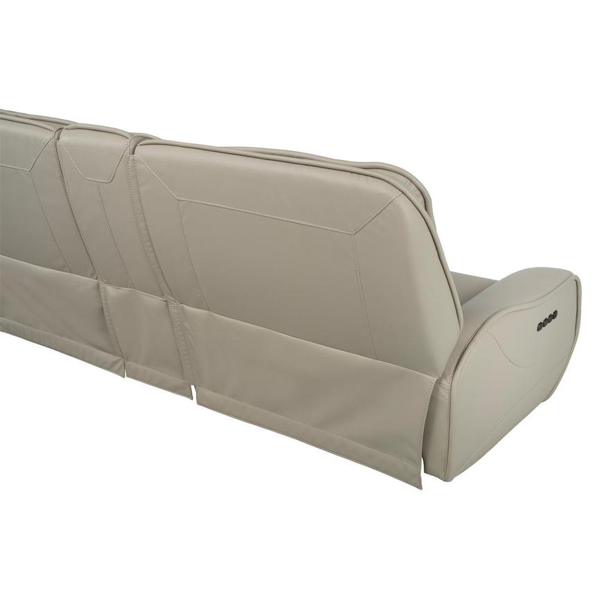 Tango Leather Power Reclining Sectional with 7PCS/3PWR  alternate image, 5 of 15 images.