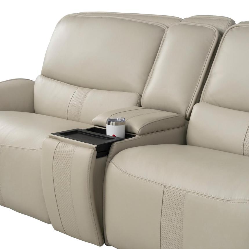Tango Leather Power Reclining Sectional with 6PCS/2PWR alternate image, 7 of 15 images.