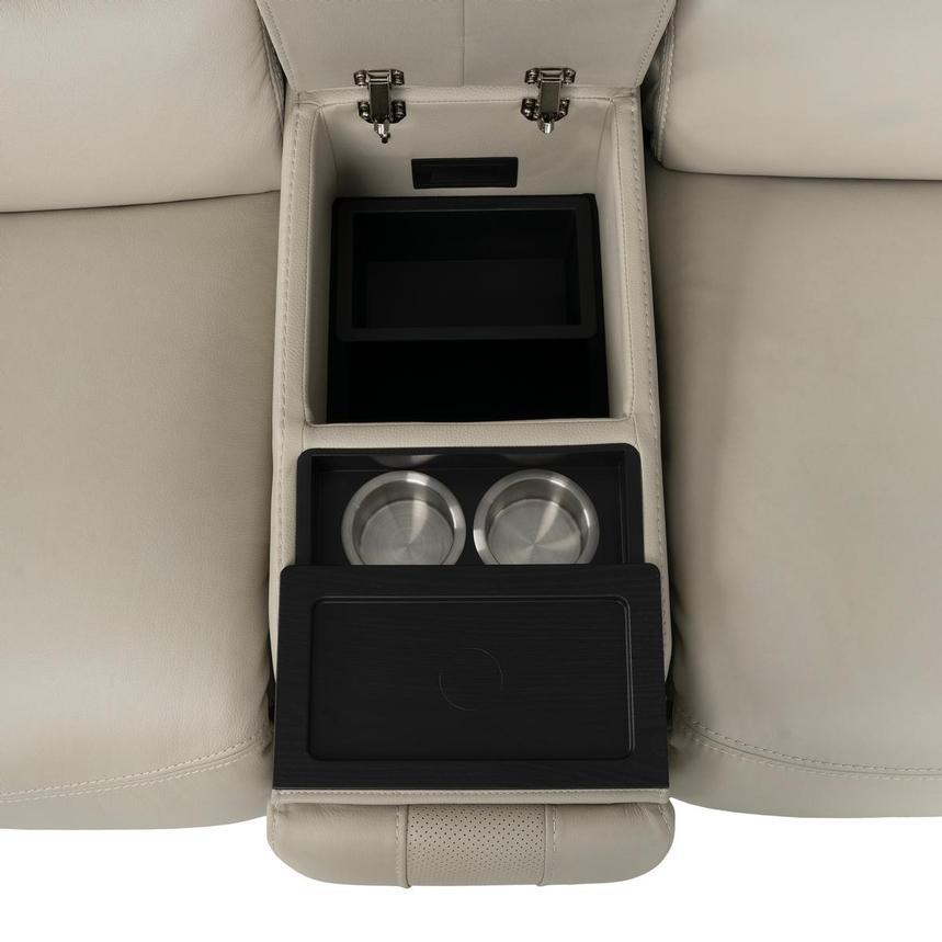 Tango Leather Power Reclining Sectional with 7PCS/3PWR  alternate image, 10 of 15 images.