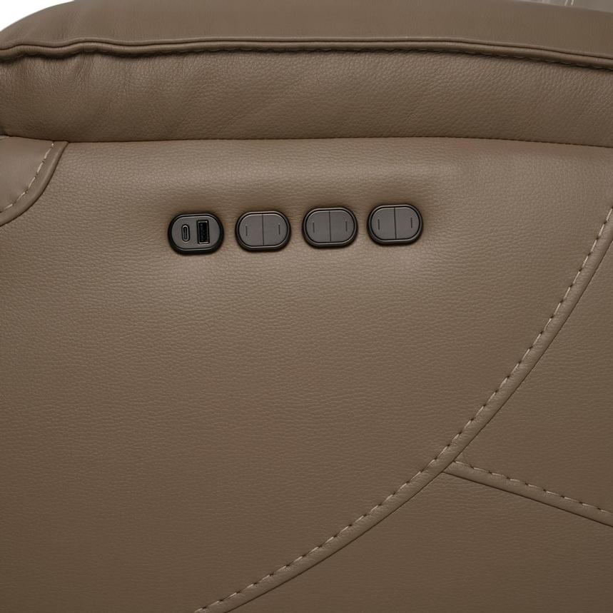 Mambo Leather Power Reclining Sectional with 7PCS/3PWR  alternate image, 12 of 12 images.