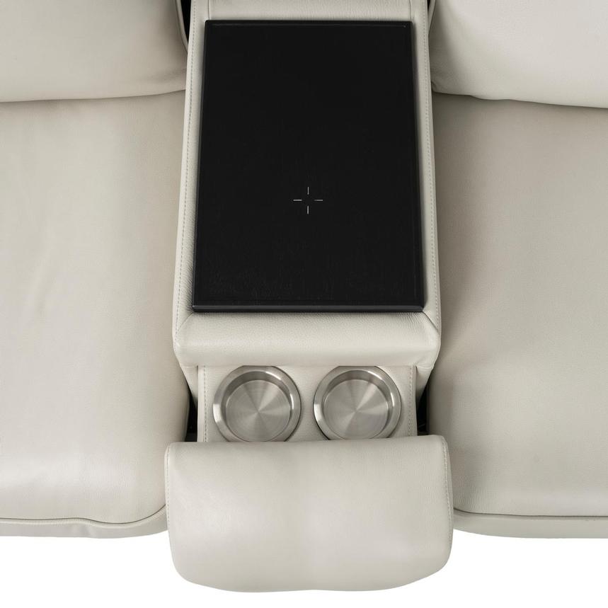 Rumba Leather Power Reclining Sectional with 7PCS/3PWR  alternate image, 9 of 17 images.