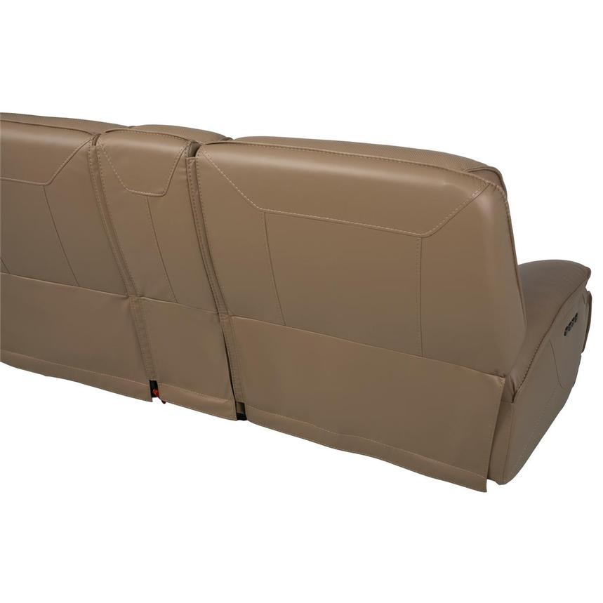Mambo Leather Power Reclining Sectional with 6PCS/3PWR alternate image, 4 of 12 images.