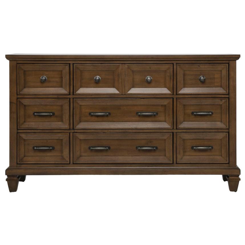 Marisol Brown 4-Piece Queen Bedroom Set  alternate image, 4 of 5 images.