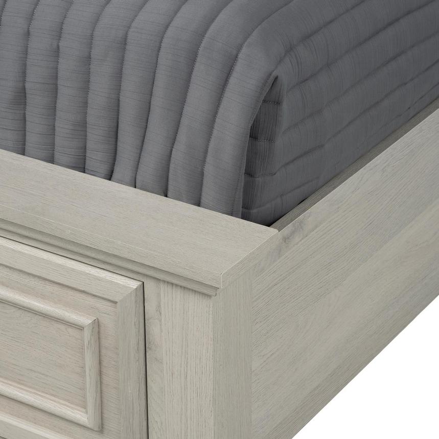 Lenox Grey Full Storage Bed alternate image, 7 of 9 images.