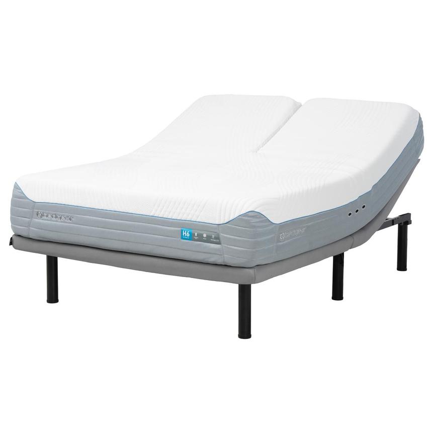 H6 Split Queen Mattress w/Flex SH Powered Base by Bedgear  alternate image, 2 of 10 images.