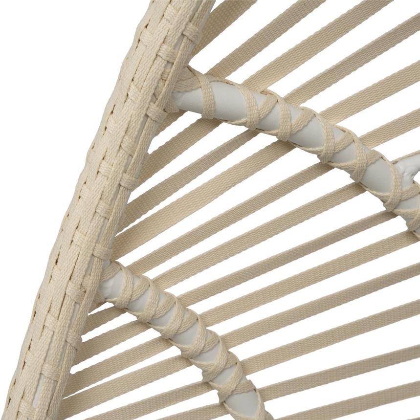 Globe White Hanging Chair  alternate image, 7 of 8 images.