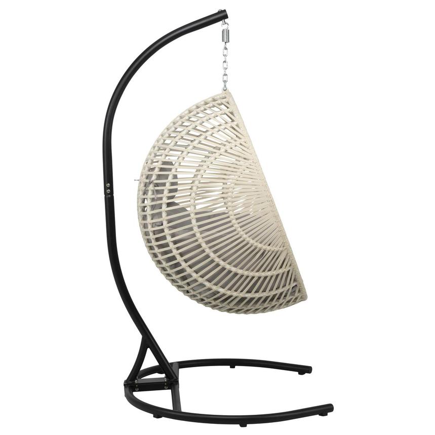 Globe Ivory Hanging Chair  alternate image, 3 of 8 images.