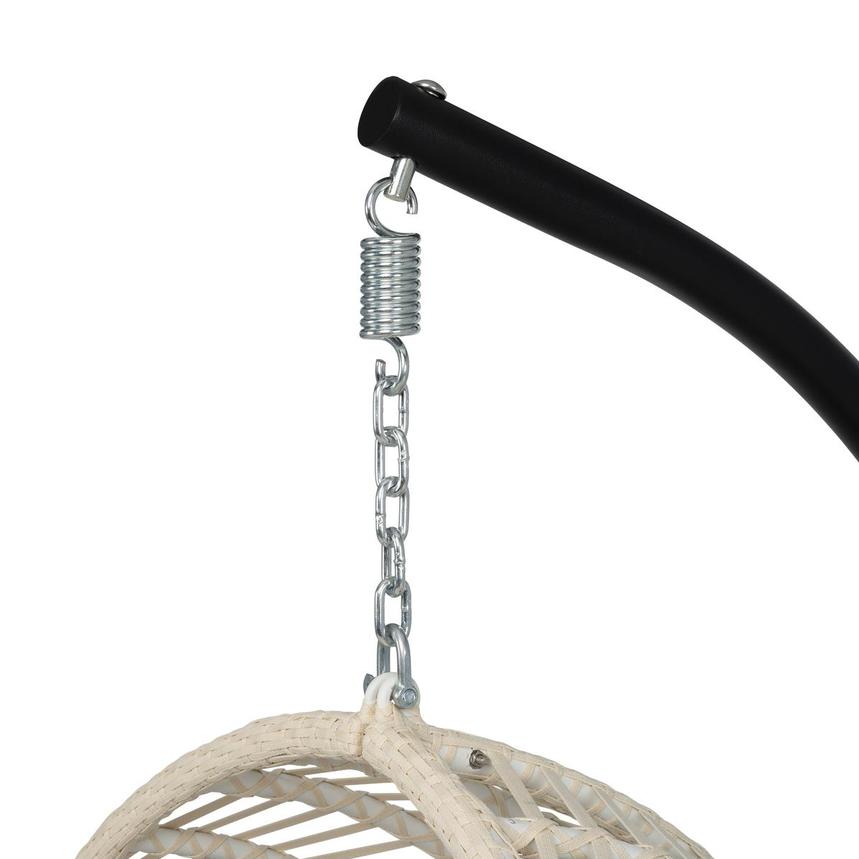 Globe Ivory Hanging Chair alternate image, 5 of 8 images.