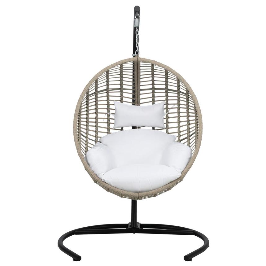 Globe Gray Hanging Chair  alternate image, 2 of 8 images.