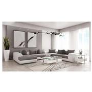 Hanna 2-Piece Sectional Sofa w/Right Chaise  alternate image, 2 of 8 images.