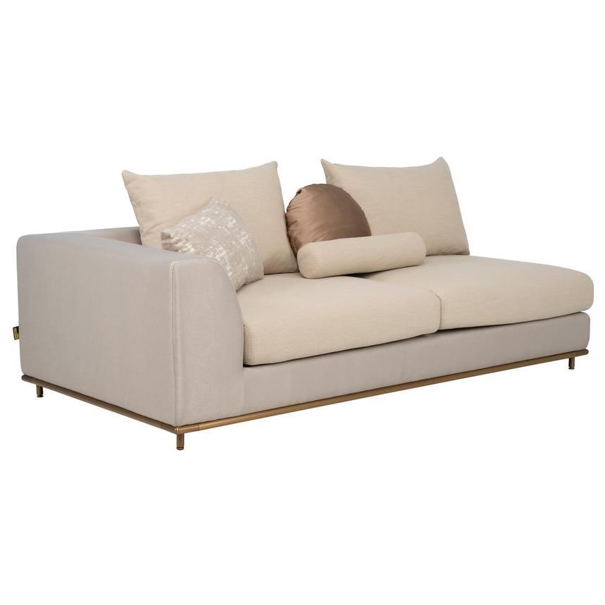 Hanna Beige Left Sofa  alternate image, 4 of 11 images.