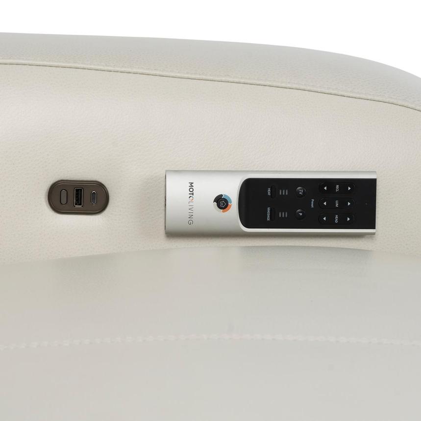 Rumba Leather Power Reclining Sectional with 6PCS/3PWR  alternate image, 14 of 16 images.