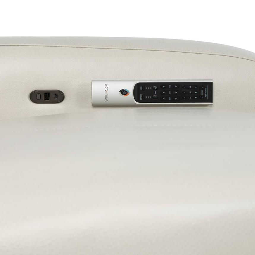 Rumba Leather Power Reclining Sectional with 7PCS/3PWR  alternate image, 14 of 17 images.