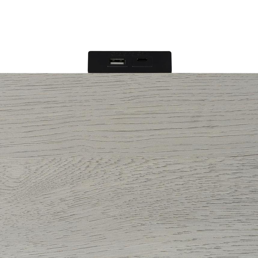 Lenox Grey Nightstand  alternate image, 10 of 10 images.