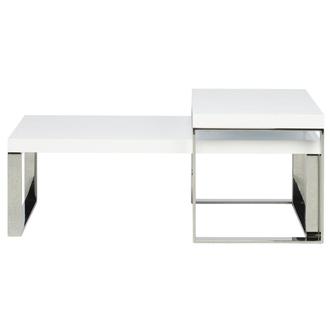 Pokhara White Nesting Tables Set of 2