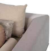 Hanna Beige Sectional Sofa w/Right Chaise  alternate image, 6 of 12 images.