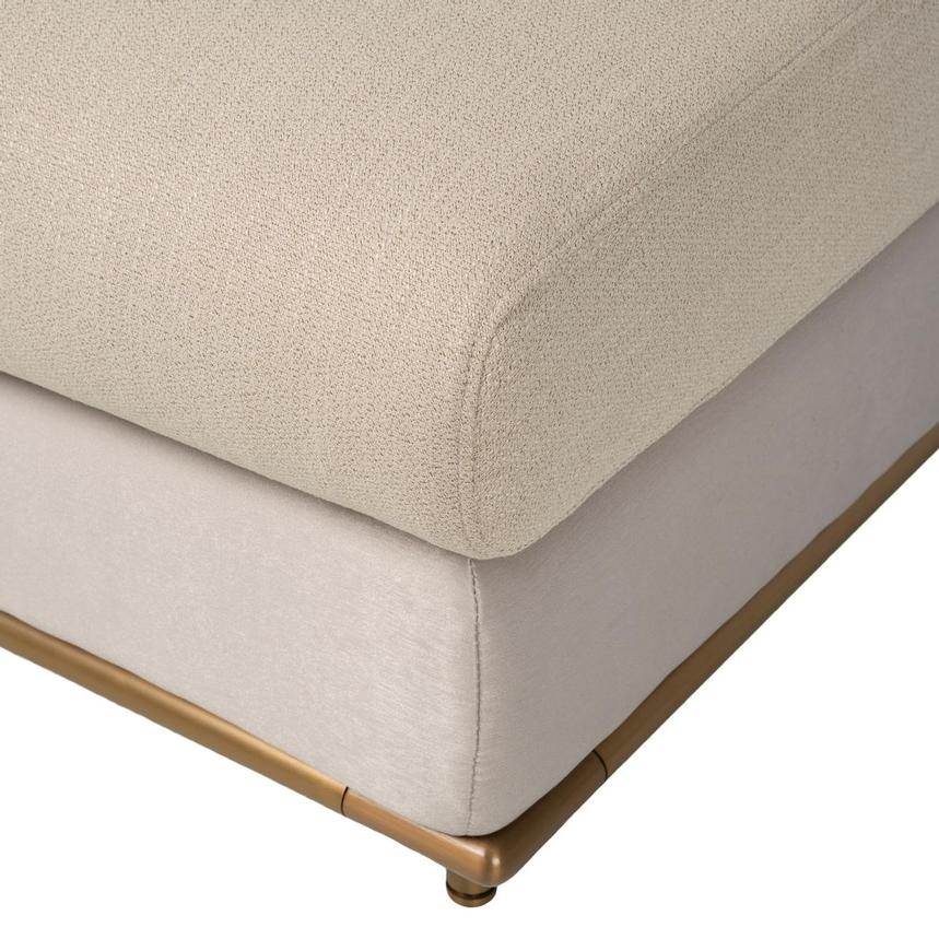 Hanna Beige Sectional Sofa w/Right Chaise  alternate image, 9 of 12 images.