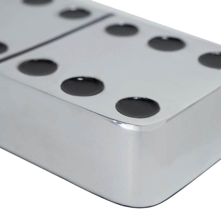 Dominos Silver Sculpture Set of 3 | El Dorado Furniture