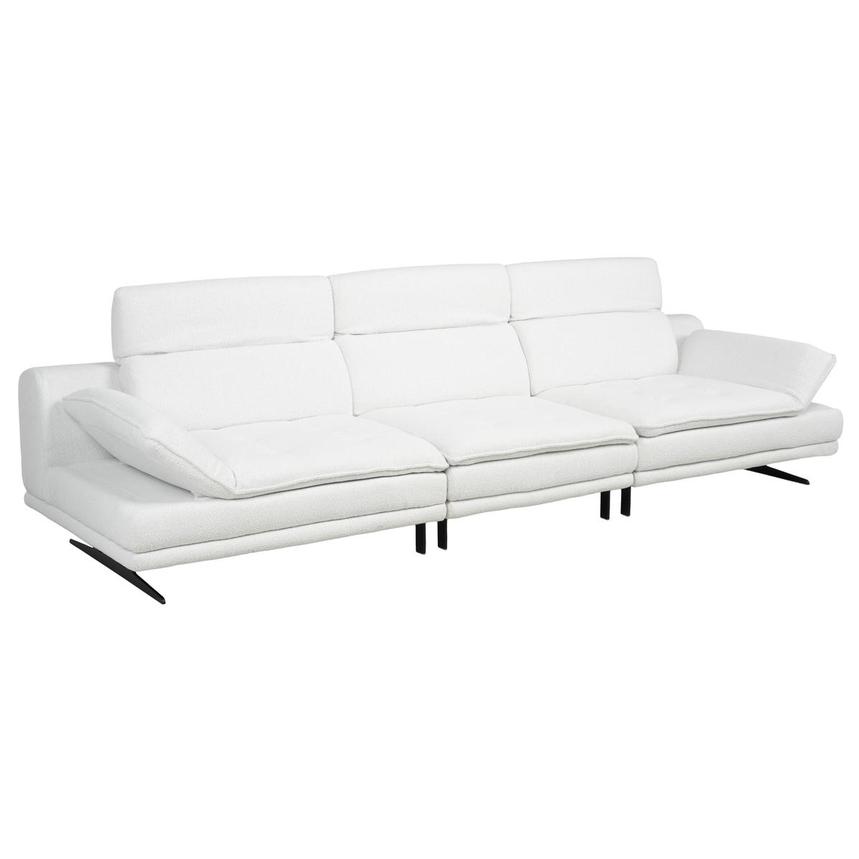 Belana White Swivel Sofa alternate image, 3 of 13 images.