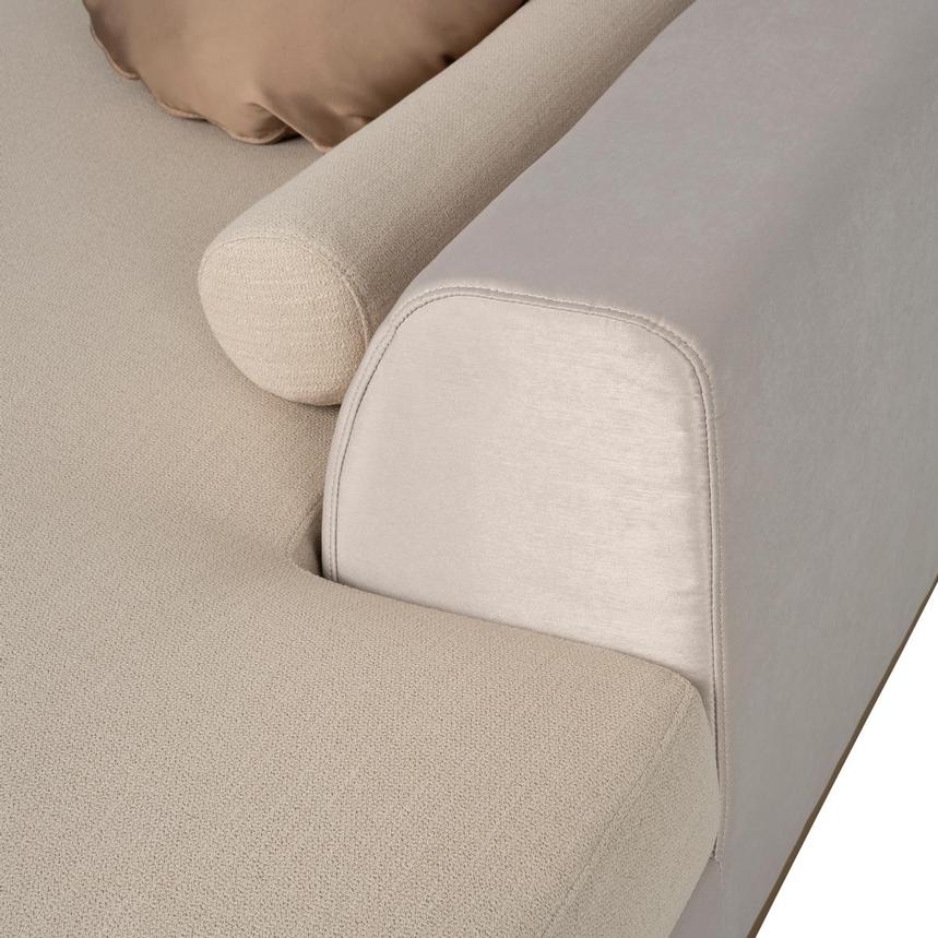 Hanna Beige Corner Sofa w/Right Chaise alternate image, 7 of 11 images.