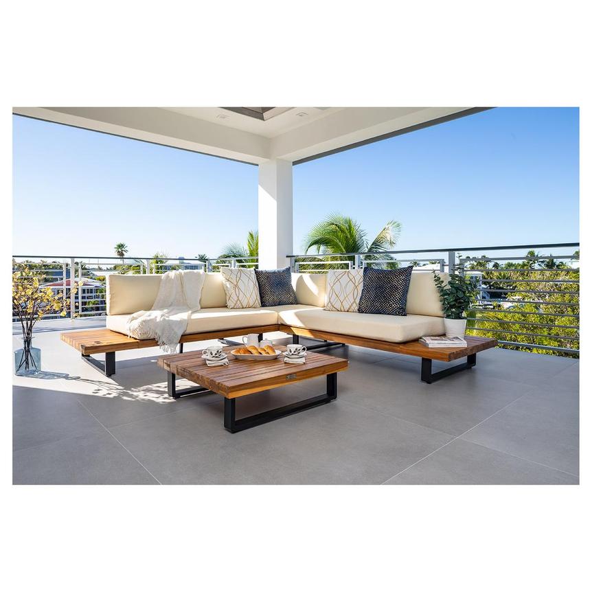 Bask Beige 3-Piece Patio Set El Dorado Furniture