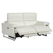Gabriel White Power Reclining Loveseat  alternate image, 3 of 9 images.