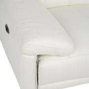 Gabriel White Power Reclining Loveseat  alternate image, 8 of 9 images.