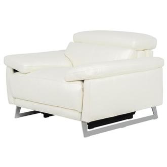 Gabriel White Power Recliner