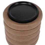 Milo Brown Ottoman w/Storage & Tray  alternate image, 4 of 8 images.