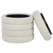 Milo White Ottoman w/Storage & Tray  alternate image, 3 of 7 images.