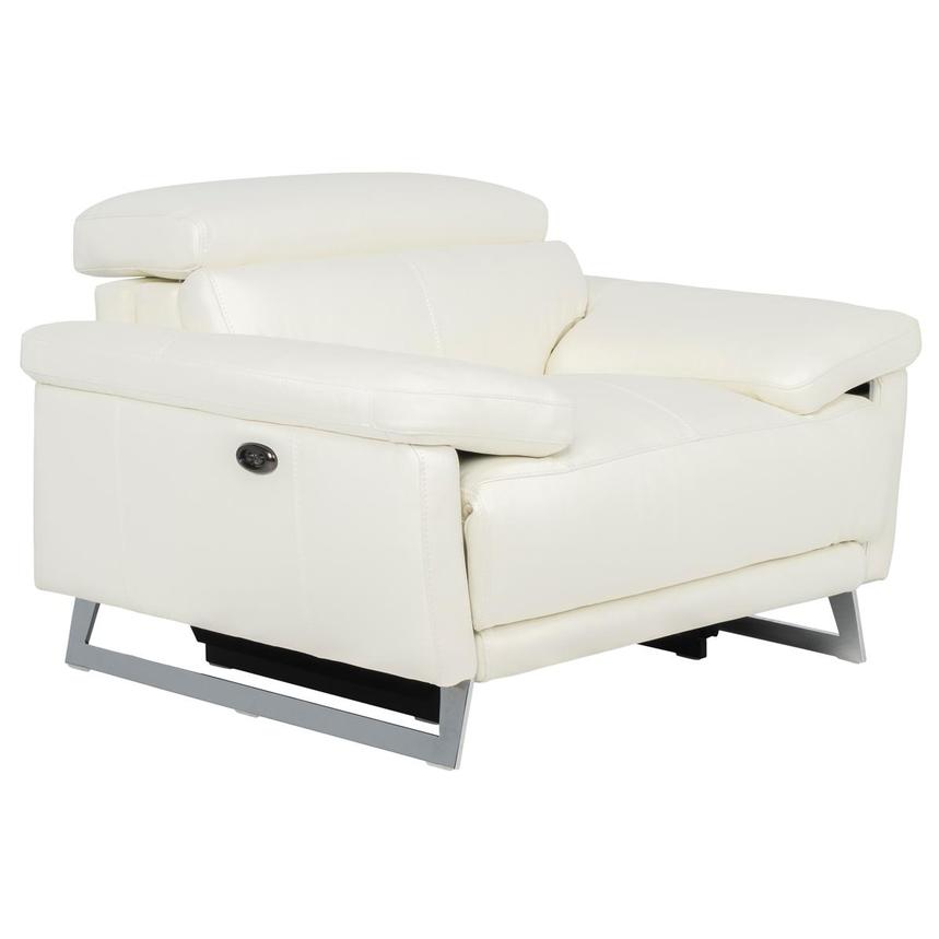 Gabriel White Power Recliner  alternate image, 4 of 11 images.