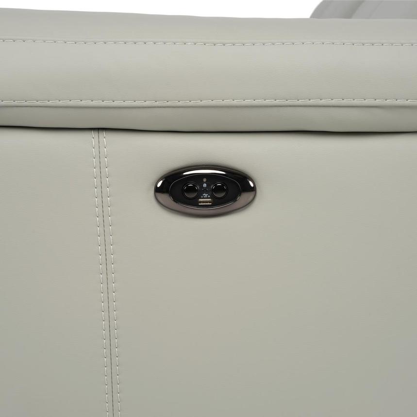 Gabriel Gray Power Reclining Loveseat  alternate image, 10 of 12 images.