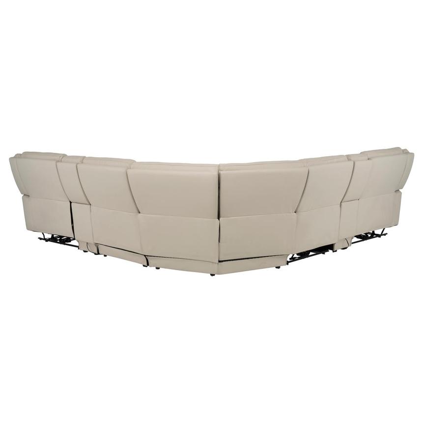 Benjamin Leather Sectional Sofa with 7PCS/3PWR  alternate image, 4 of 13 images.