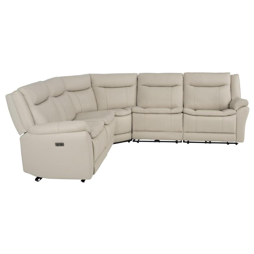 Benjamin Leather Sectional Sofa with 5PCS/2PWR  alternate image, 4 of 10 images.