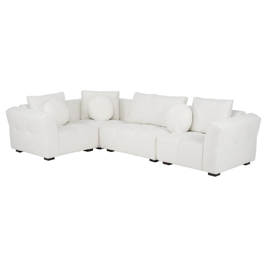 Flare Sectional Sofa 4PC  main image, 1 of 9 images.