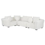 Flare Sectional Sofa 4PC  main image, 1 of 9 images.
