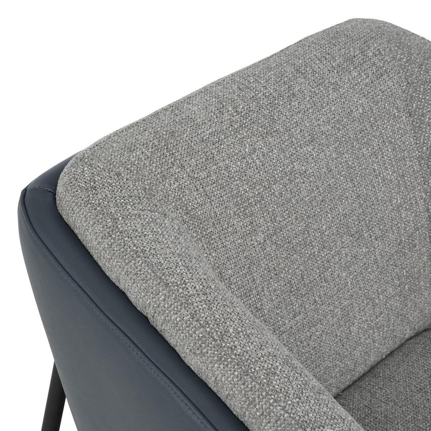 Sabrina II Blue Accent Chair  alternate image, 7 of 9 images.