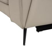 Luke 2.0 Taupe Leather Power Reclining Sectional with 6PCS/2PWR  alternate image, 10 of 11 images.