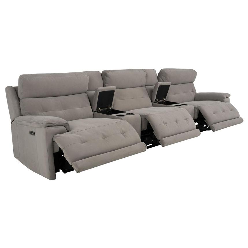 Dean Home Theater Seating with 5PCS/3PWR  alternate image, 4 of 10 images.